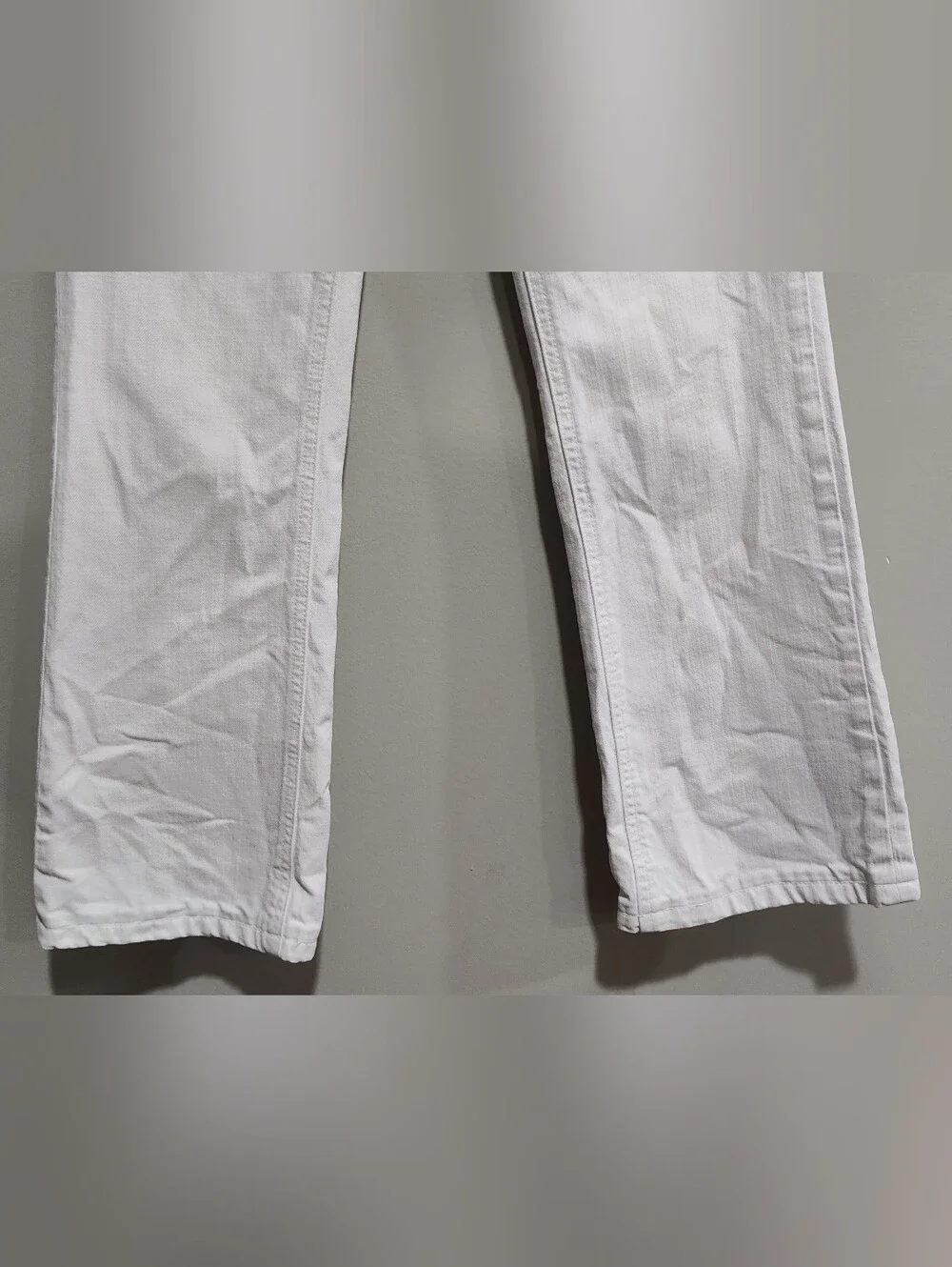 TORY BURCH WOMEN'S CLASSIC TORY JEANS WHITE, SIZE 26, 99% Cotton